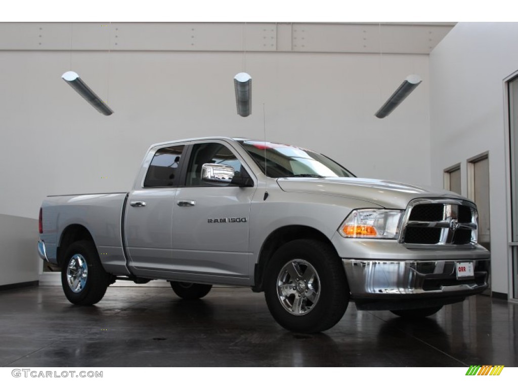 Bright Silver Metallic Dodge Ram 1500