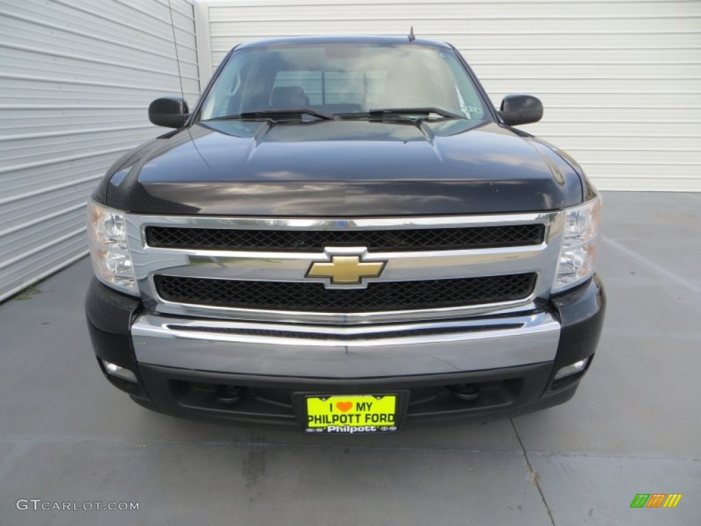 2008 Silverado 1500 LT Crew Cab - Black / Ebony photo #8