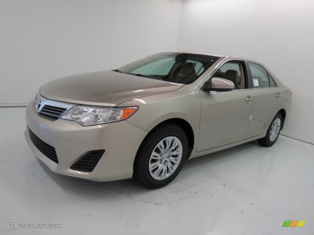 2013 Camry L - Champagne Mica / Ivory photo #3