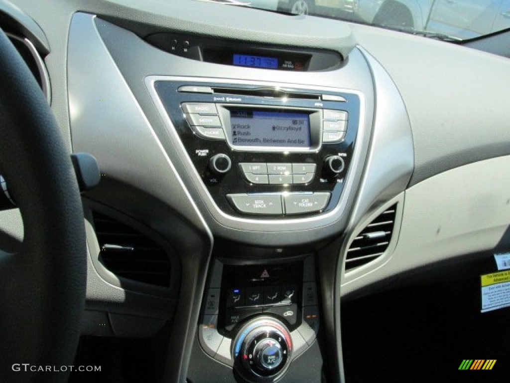 2013 Elantra GLS - Harbor Gray Metallic / Gray photo #8