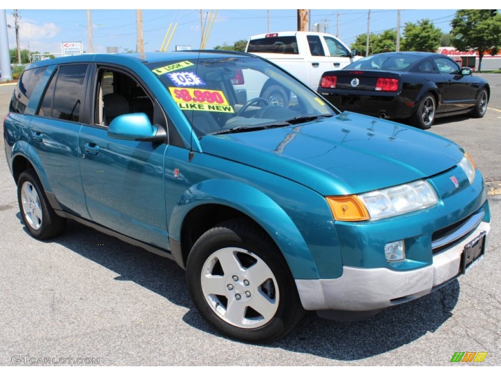 2005 VUE V6 AWD - Dragon Fly Green / Gray photo #3