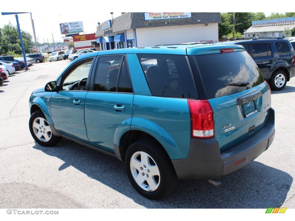 2005 VUE V6 AWD - Dragon Fly Green / Gray photo #10