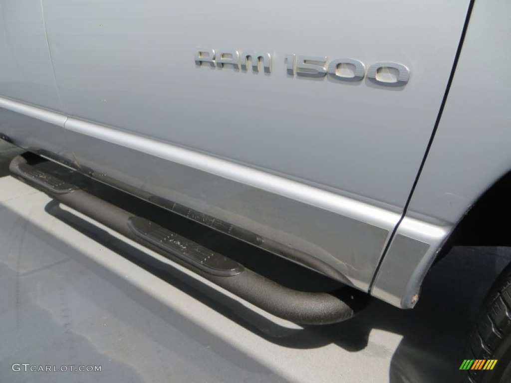 2006 Ram 1500 Laramie Quad Cab - Bright Silver Metallic / Medium Slate Gray photo #15