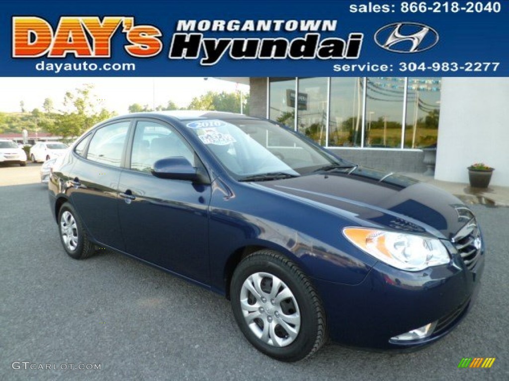 Regatta Blue Hyundai Elantra