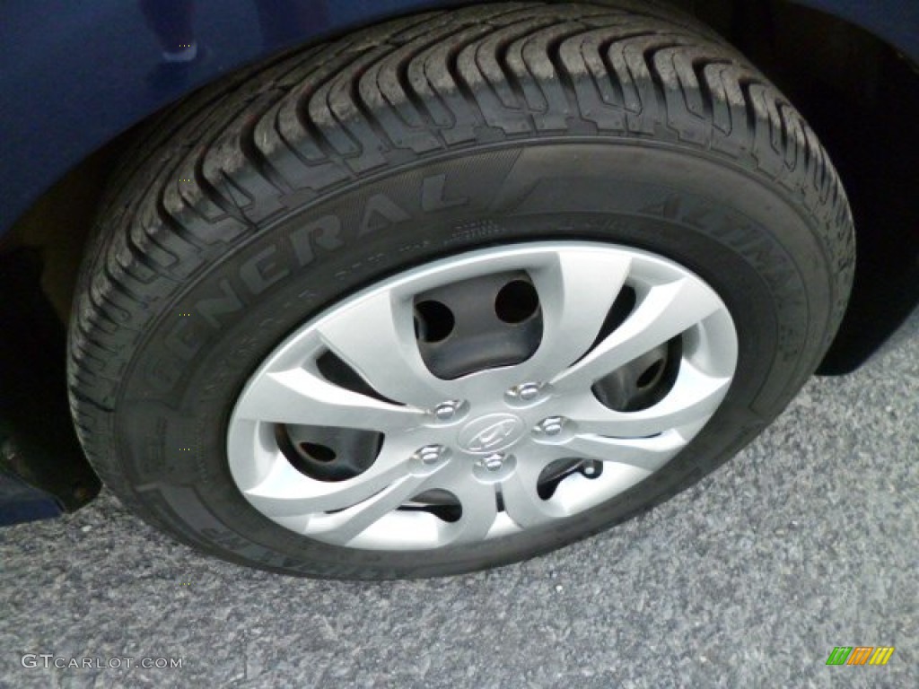 2010 Elantra GLS - Regatta Blue / Gray photo #9