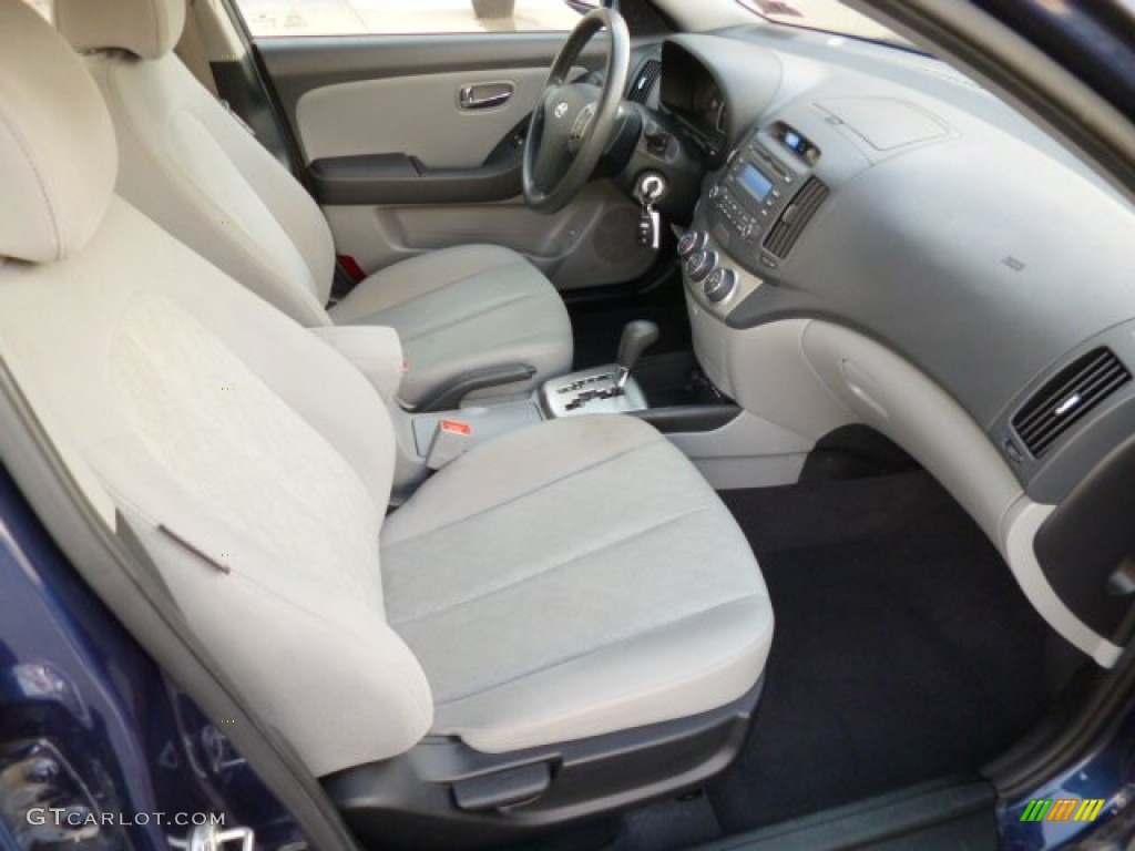 2010 Elantra GLS - Regatta Blue / Gray photo #10