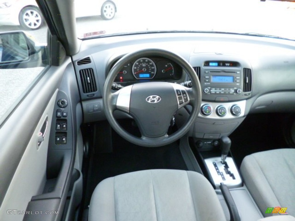 2010 Elantra GLS - Regatta Blue / Gray photo #14