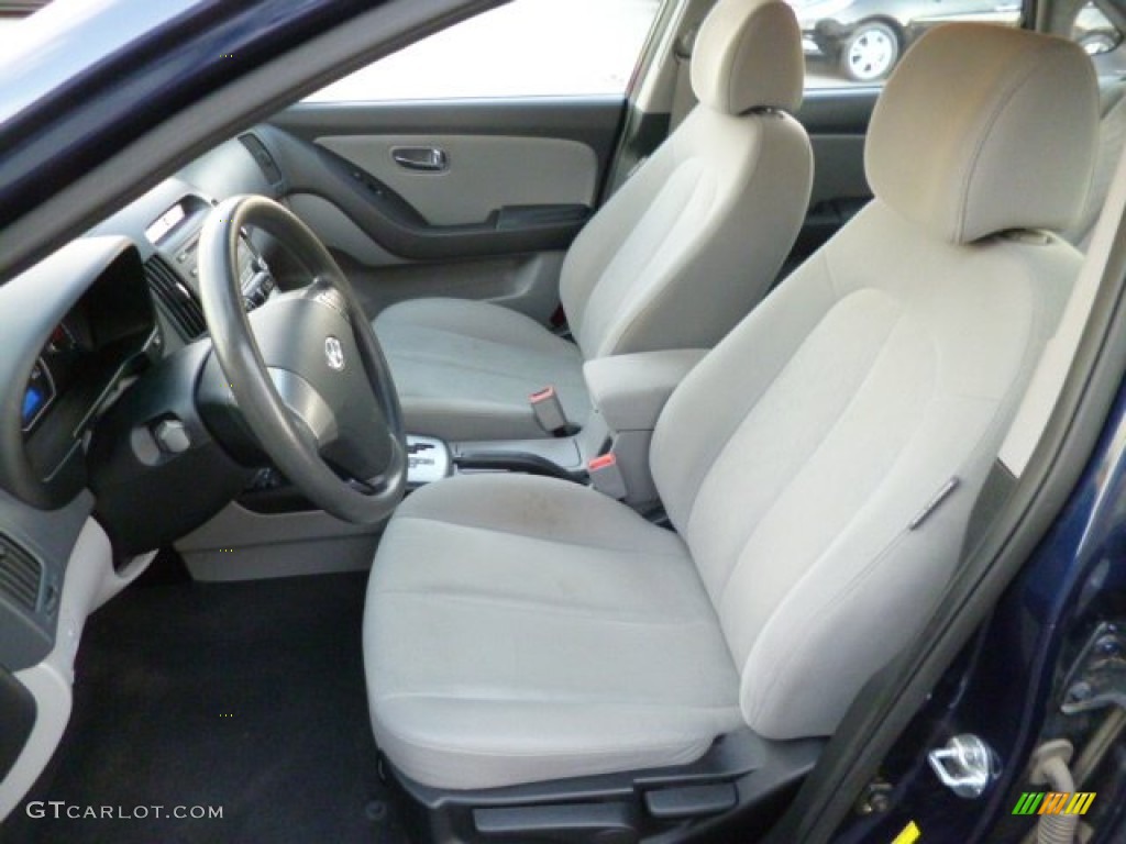 2010 Elantra GLS - Regatta Blue / Gray photo #15