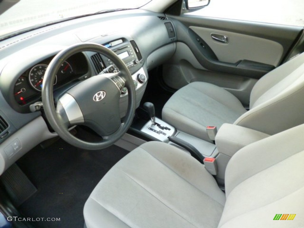 2010 Elantra GLS - Regatta Blue / Gray photo #16