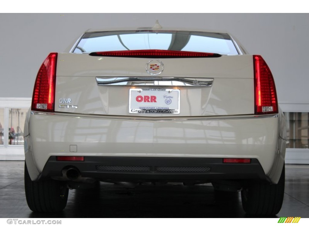 2011 CTS 3.0 Sedan - Vanilla Latte Metallic / Ebony photo #9