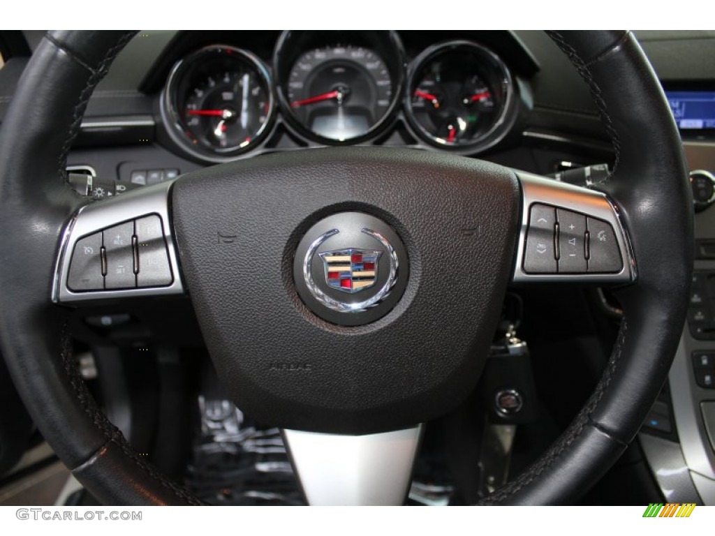 2011 Cadillac CTS 3.0 Sedan Steering Wheel Photos