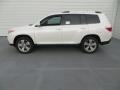 2013 Blizzard White Pearl Toyota Highlander Limited  photo #6