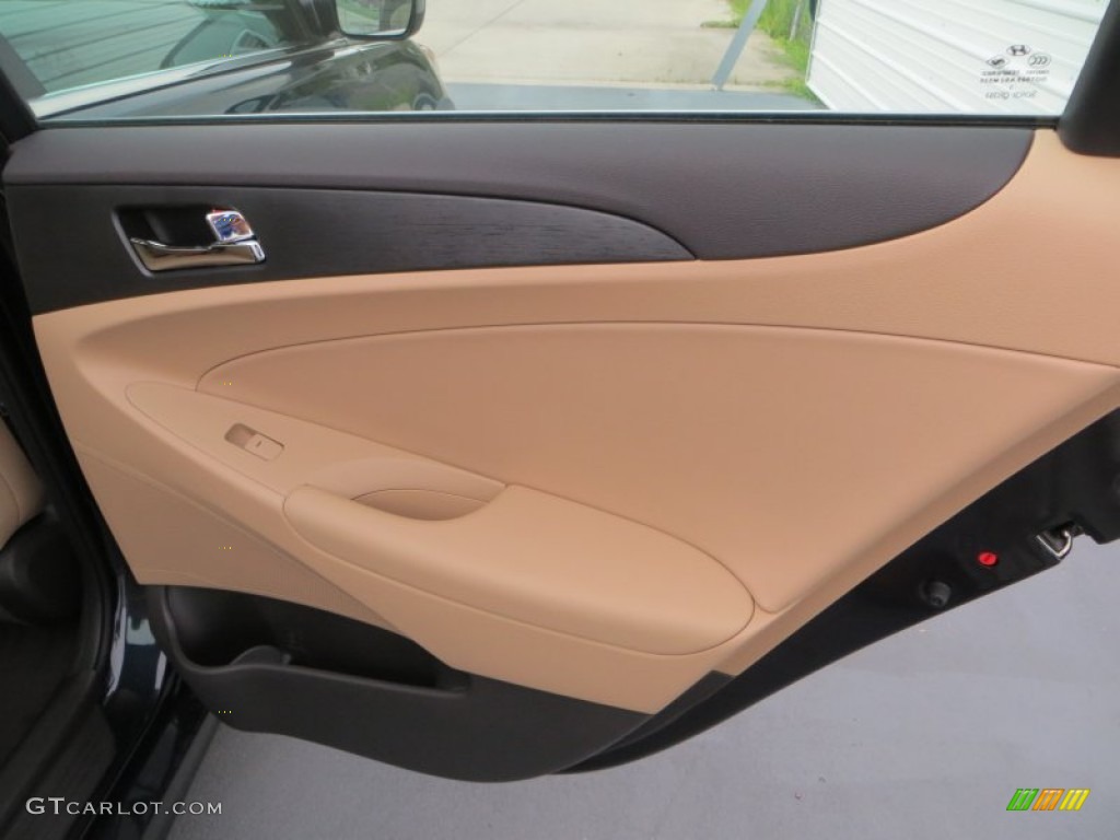 2013 Sonata GLS - Pacific Blue Pearl / Camel photo #17