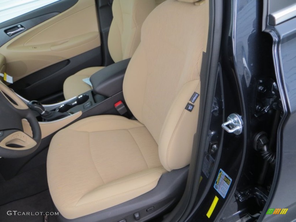 2013 Sonata GLS - Pacific Blue Pearl / Camel photo #21