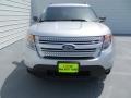 2013 Ingot Silver Metallic Ford Explorer XLT  photo #8