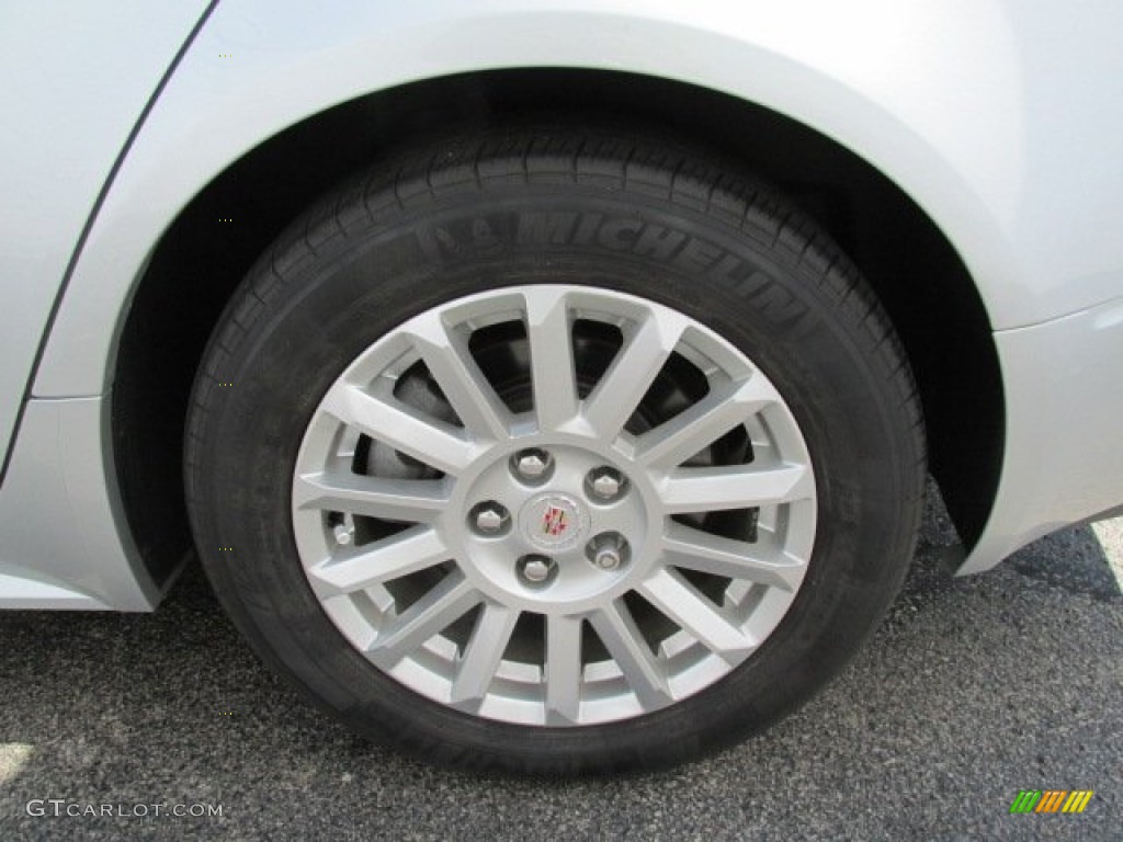 2010 CTS 4 3.0 AWD Sedan - Radiant Silver Metallic / Ebony photo #3