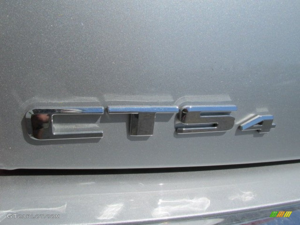 2010 CTS 4 3.0 AWD Sedan - Radiant Silver Metallic / Ebony photo #4