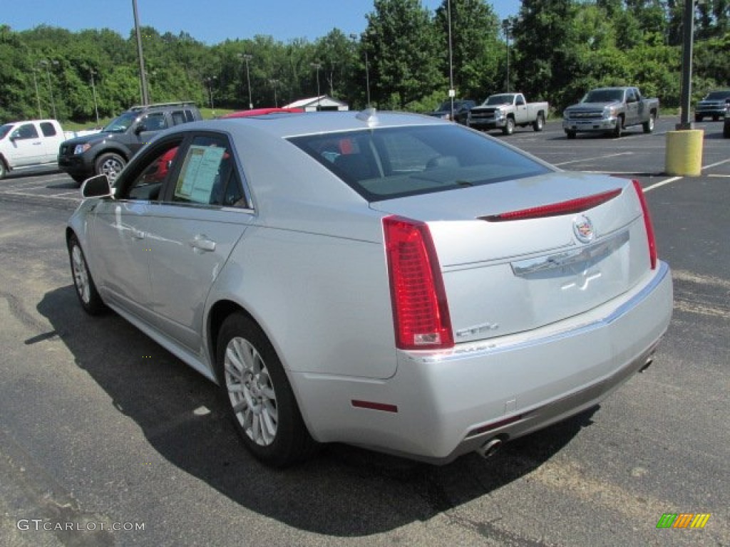 2010 CTS 4 3.0 AWD Sedan - Radiant Silver Metallic / Ebony photo #7