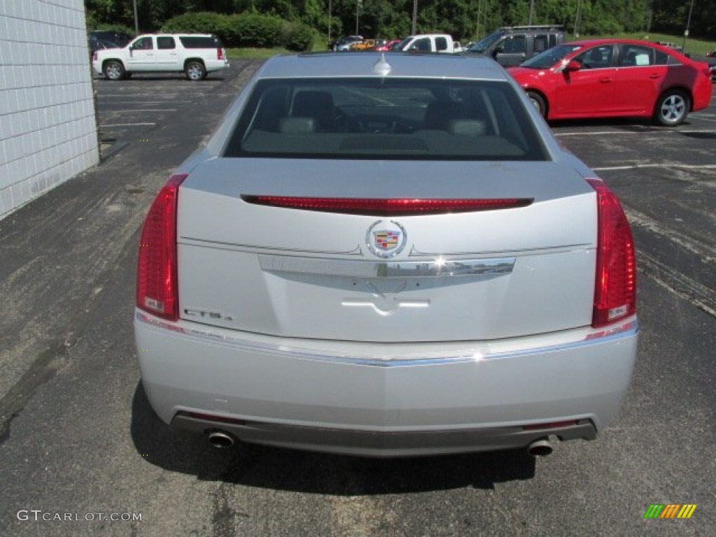 2010 CTS 4 3.0 AWD Sedan - Radiant Silver Metallic / Ebony photo #8