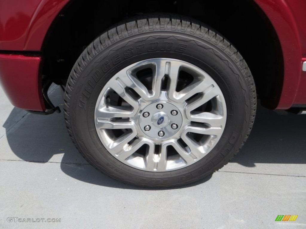 2013 Ford F150 XLT SuperCrew Wheel Photo #82612550