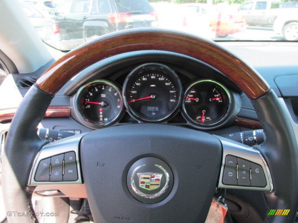2010 CTS 4 3.0 AWD Sedan - Radiant Silver Metallic / Ebony photo #22