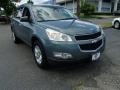 2009 Silver Moss Metallic Chevrolet Traverse LS  photo #3