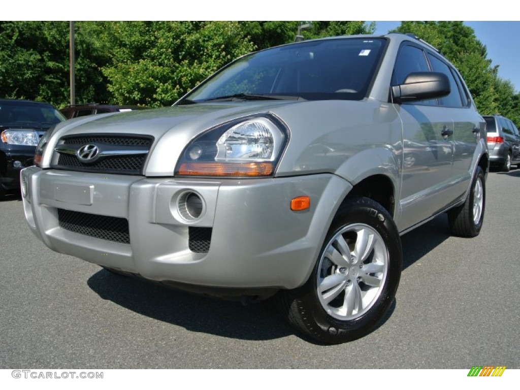 2009 Tucson GLS - Platinum / Gray photo #1