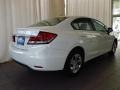 Taffeta White - Civic LX Sedan Photo No. 3