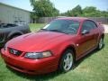Redfire Metallic 2004 Ford Mustang V6 Coupe Exterior