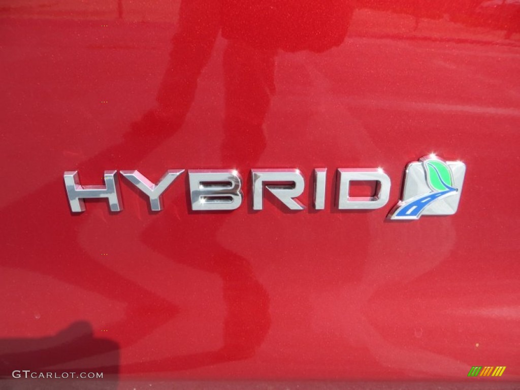 2013 Fusion Hybrid SE - Ruby Red Metallic / Dune photo #12