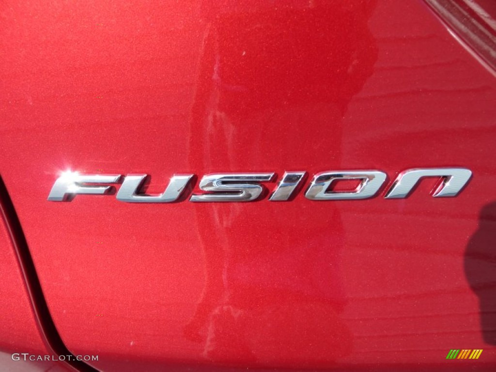 2013 Fusion Hybrid SE - Ruby Red Metallic / Dune photo #14
