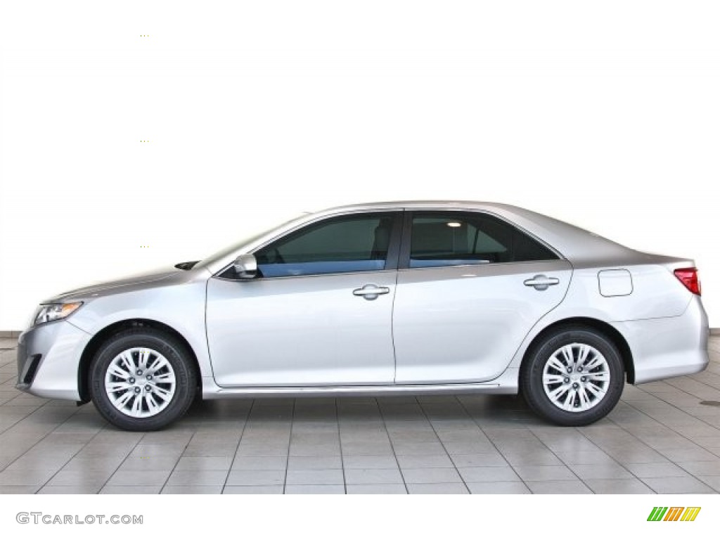 2013 Camry LE - Classic Silver Metallic / Ash photo #2