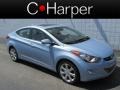 2012 Blue Sky Metallic Hyundai Elantra Limited  photo #1