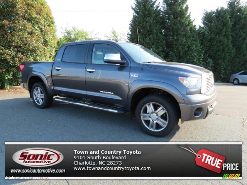 2013 Tundra Limited CrewMax 4x4 - Magnetic Gray Metallic / Graphite photo #1