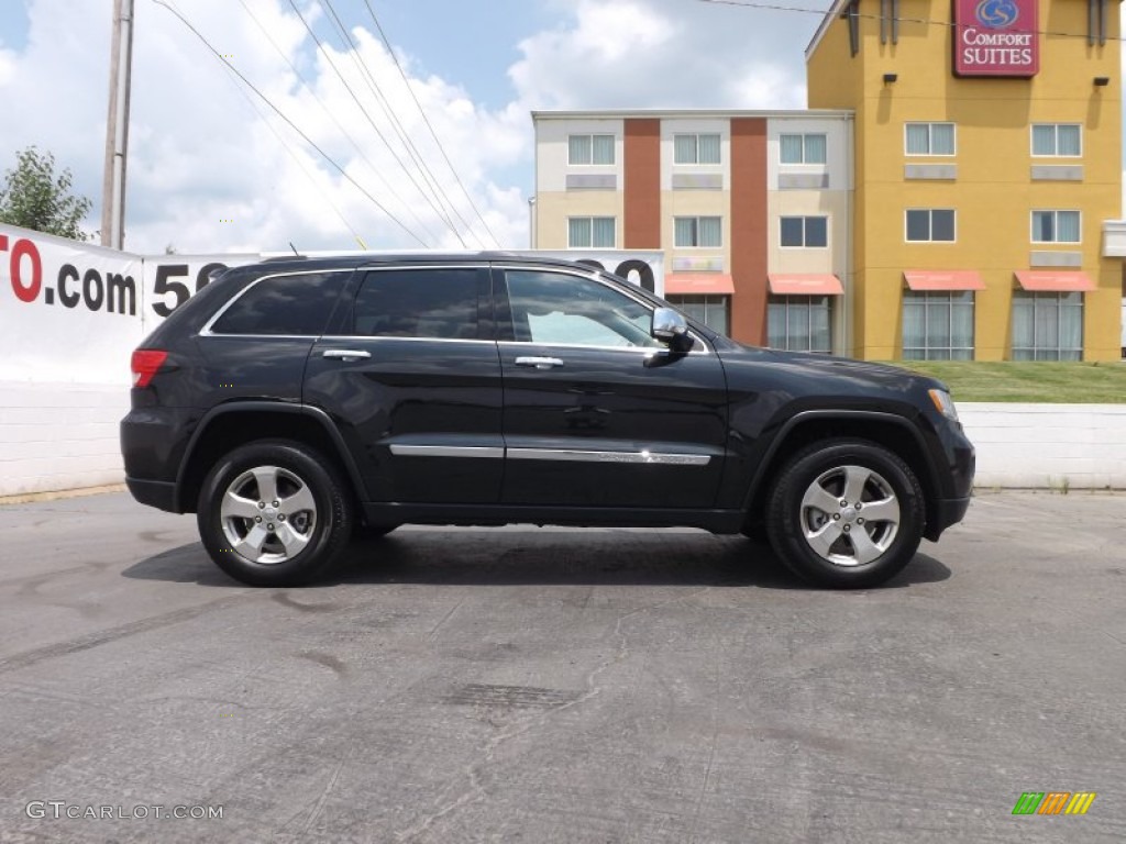 2013 Grand Cherokee Limited - Brilliant Black Crystal Pearl / Black photo #9