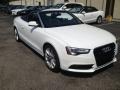 2013 Ibis White Audi A5 2.0T quattro Cabriolet  photo #39