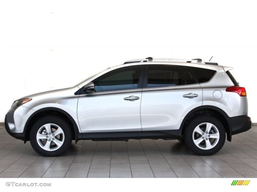Classic Silver Metallic 2013 Toyota RAV4 XLE Exterior Photo #82621205