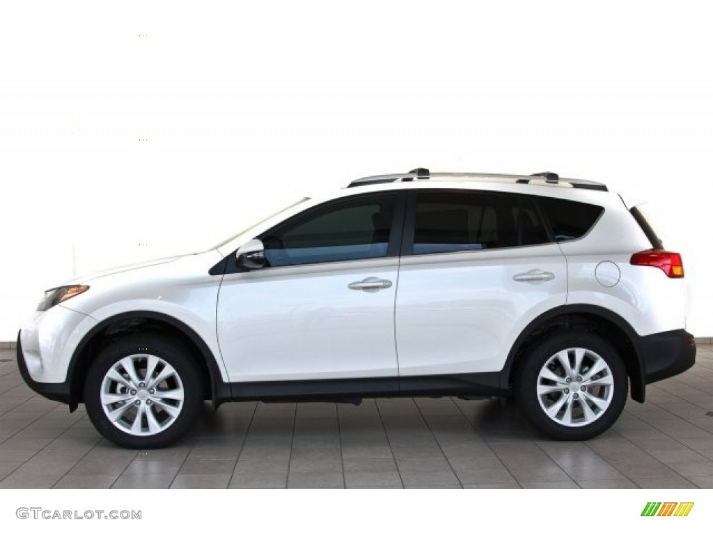 Super White 2013 Toyota RAV4 Limited Exterior Photo #82621490