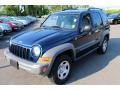 2005 Patriot Blue Pearl Jeep Liberty Sport 4x4  photo #3