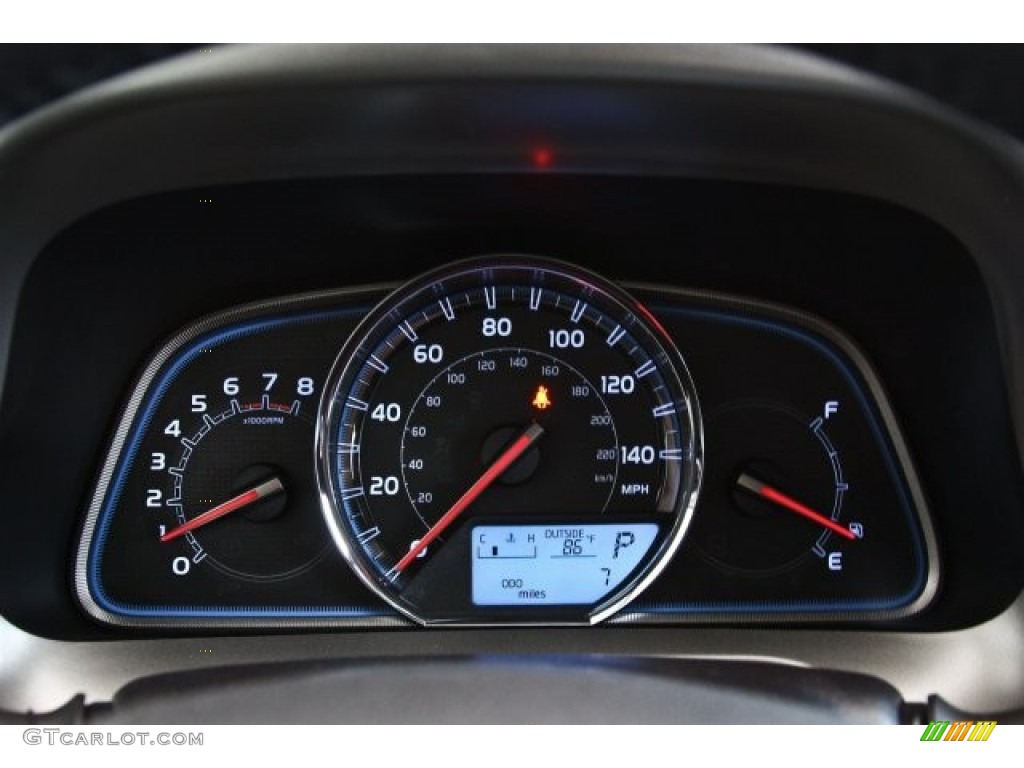 2013 Toyota RAV4 Limited Gauges Photo #82621661
