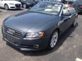 2011 Meteor Grey Pearl Effect Audi A5 2.0T Convertible  photo #25