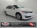 2013 Super White Toyota Camry SE  photo #1