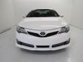 2013 Super White Toyota Camry SE  photo #2