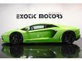 2012 Verde Ithaca (Bright Green) Lamborghini Aventador LP 700-4  photo #1