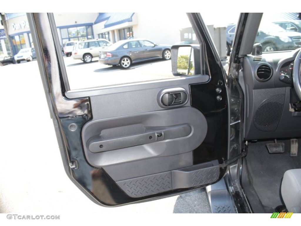 2009 Jeep Wrangler X 4x4 Door Panel Photos
