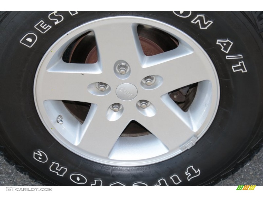 2009 Jeep Wrangler X 4x4 Wheel Photo #82622973