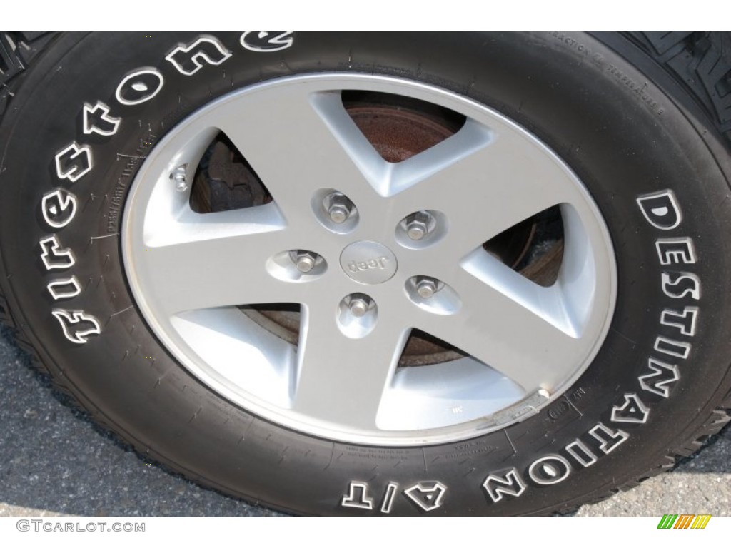 2009 Jeep Wrangler X 4x4 Wheel Photo #82622997