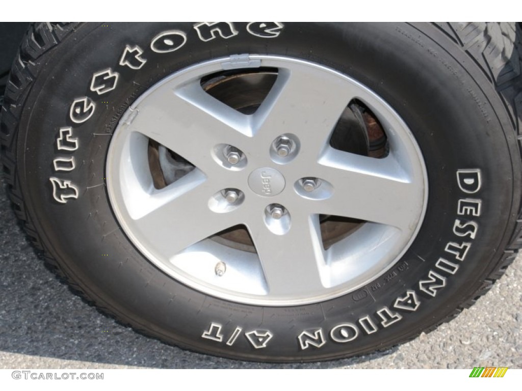 2009 Jeep Wrangler X 4x4 Wheel Photo #82623016