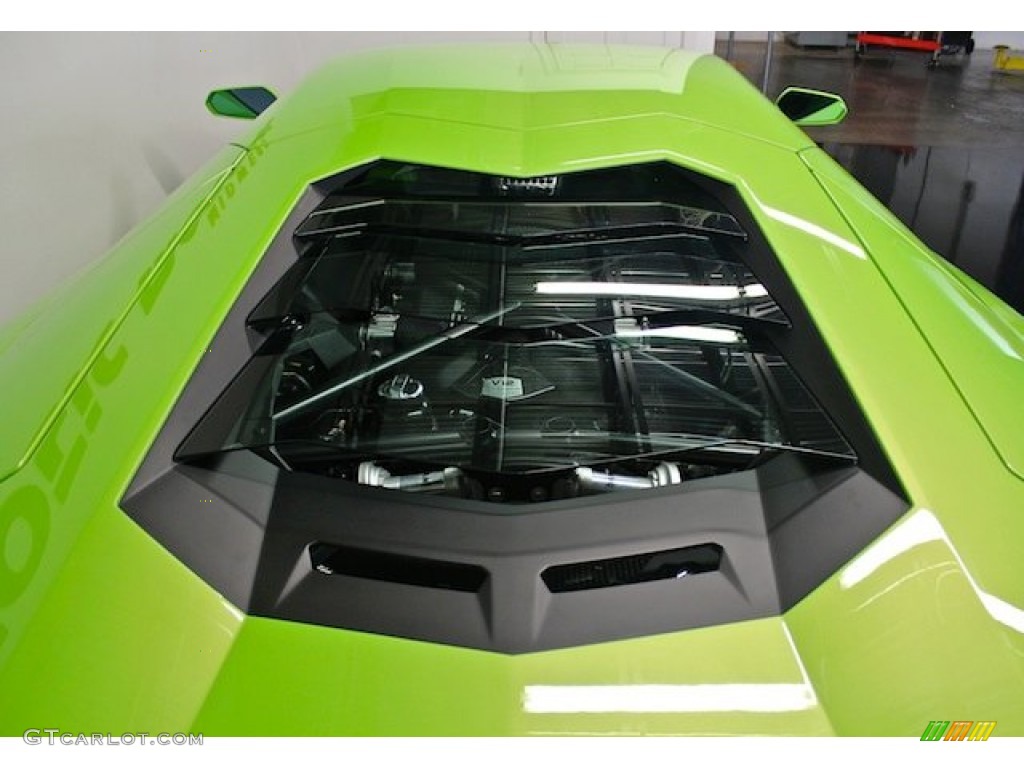 2012 Lamborghini Aventador LP 700-4 6.5 Liter DOHC 48-Valve VVT V12 Engine Photo #82623029