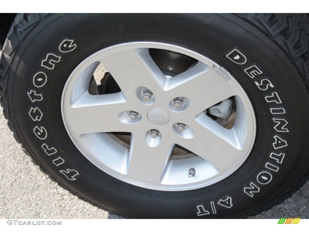 2009 Jeep Wrangler X 4x4 Wheel Photo #82623041